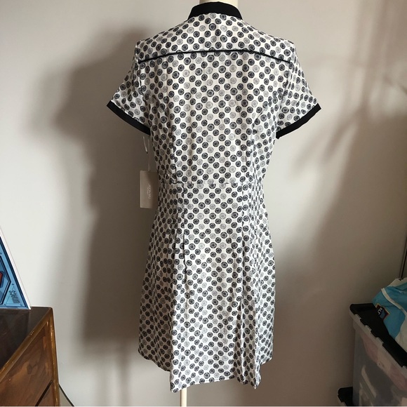 Jason Wu Target Bicycle Wheel Pinwheel Print Silky Shift Dress - Picture 6 of 7
